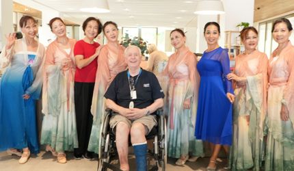 Brightwater hosts traditional Chinese dancers for Chinese New Year celebration at Brightwater Central in Inglewood