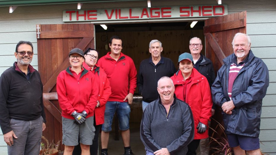 Sharing The Love At Village Shed