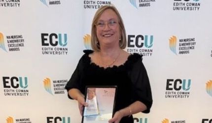 Brightwater CEO Dr Catherine Stoddart receives Lifetime Achievement Award
