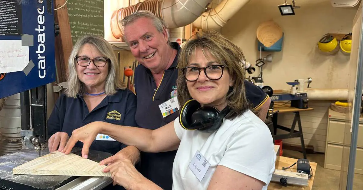 The Village Men's Shed hosts inclusive workshop