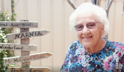 Brightwater Senior Story Dulcie Lampard