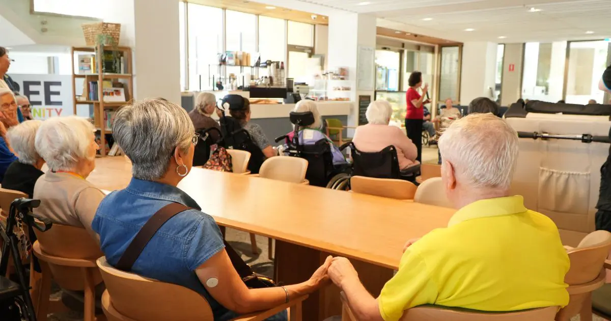 Traditional Chinese New Year celebrations and dancers at Inglewood thanks to Brightwater's Life's Possibilities program