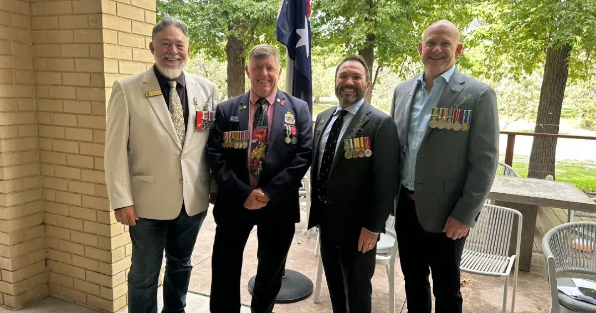 ANZAC Day Service 2026_RSL Members at Inglewood Central