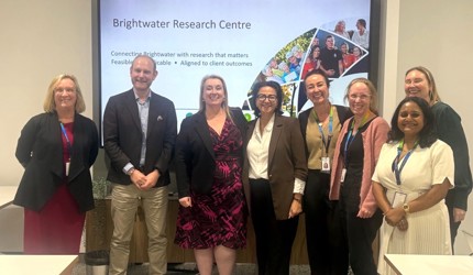Ageing Australia visits Brightwater Inglewood to connect with Brightwater Research Team