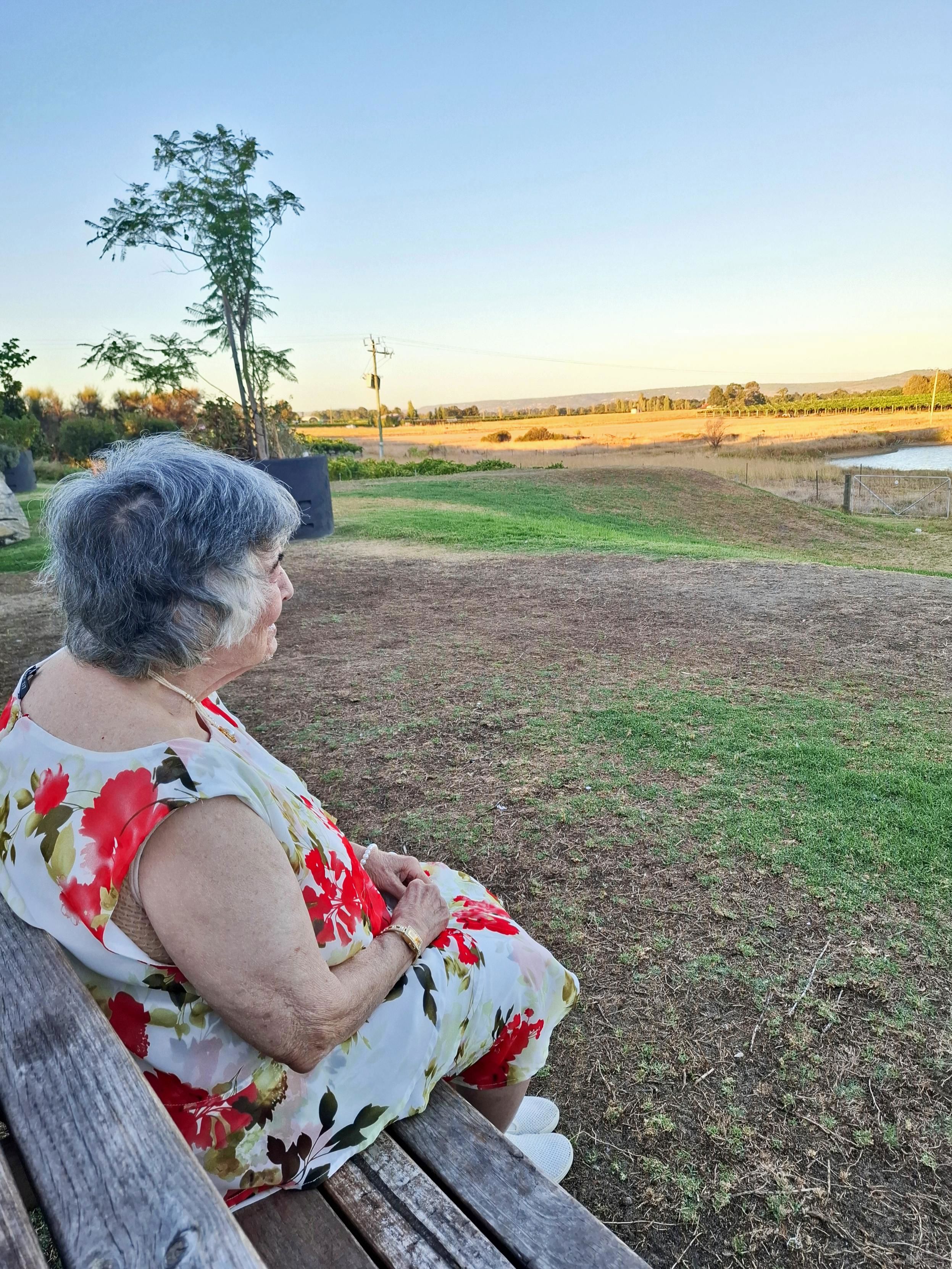 Brightwater resident Joyce enjoys views from Indian restaurant in Perth thanks to Life's Possibilities Program
