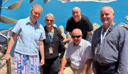 AQWA Visit with Brightwater Young Onset Dementia Clients